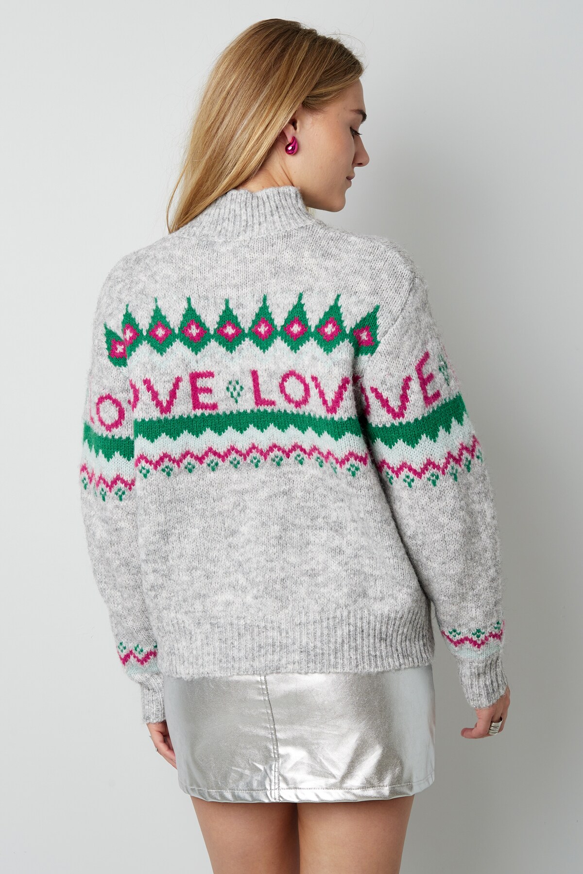 Maglione Love Sweater Weather - nero h5 Immagine11